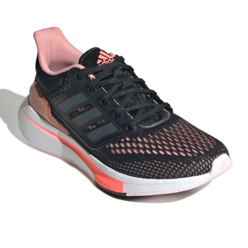 ADIDAS EQ21 Women’s Grey and Pink Running & Cross-Training Shoes Sz 8.5 NWT - Picture 10 of 15